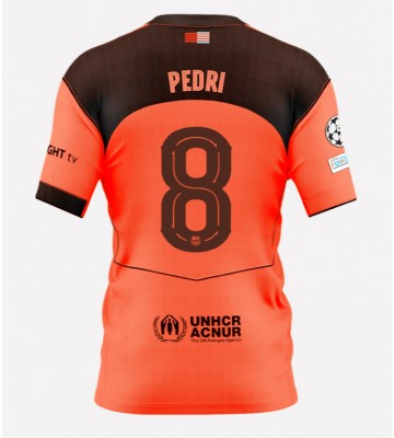 Lacne Muži Futbalové dres Barcelona Pedri Gonzalez #8 2025-26 Krátky Rukáv - Tretina
